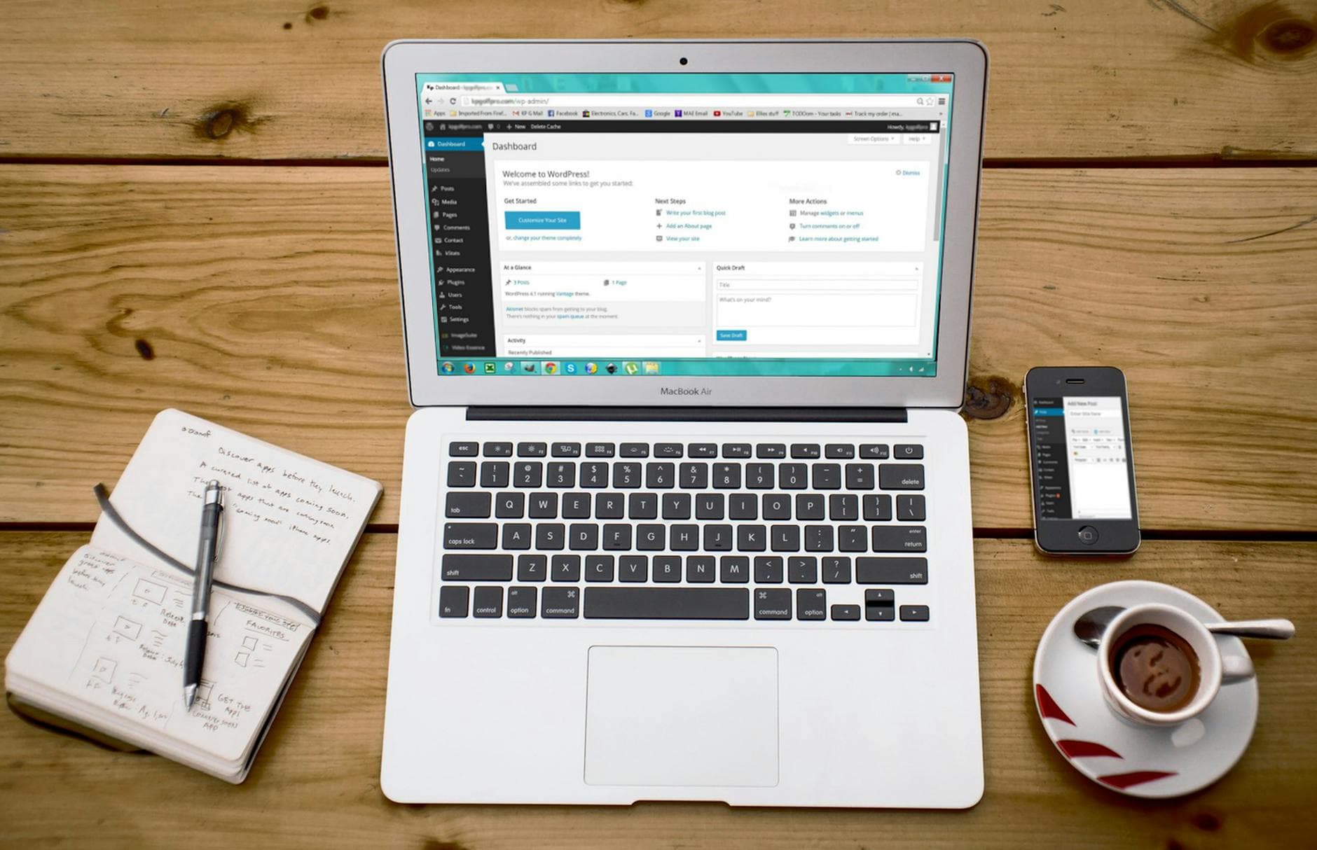 Illustration of WordPress Developer Hosting UK: Git Integration & Composer Support for Effortless Development
